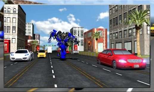 Robot Transformation Car Racer स्क्रीनशॉट 31