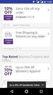 Coupons for Boohoo screenshot 4