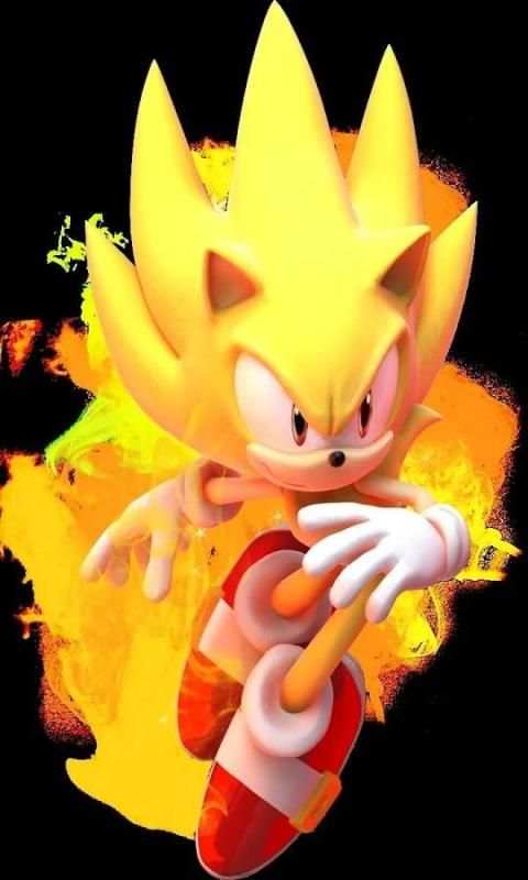 Super Sonic Wallpaper स्क्रीनशॉट 2