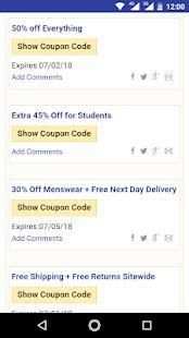 Coupons for Boohoo screenshot 2