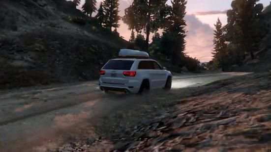 Jeep Driving Grand Cherokee 3D screenshot 2