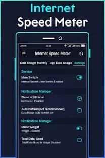 Internet Speed Meter screenshot 1