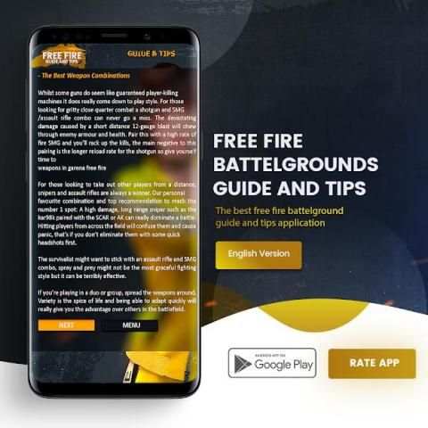 Free Fire Battelground Guide - Tips screenshot 2