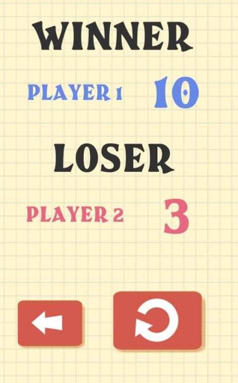 Math games: duel math for 2 players: Educational screenshot 3