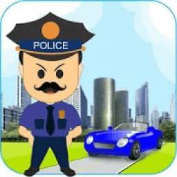 Traffic Police E Challan Duty Kids Learning Sim