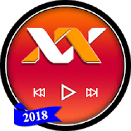 XX Video Player 2018 - HD MAX Player 2018 आइकन