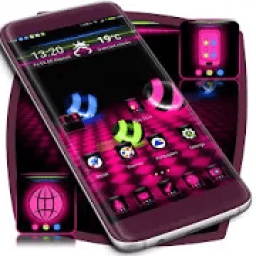 ikon Neon LED Launcher Theme
