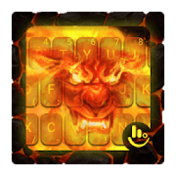 Fire Flaming Lion Keyboard Theme आइकन