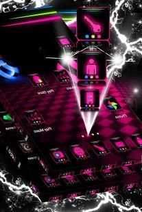 Neon LED Launcher Theme स्क्रीनशॉट 3