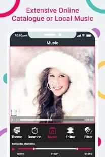 Movie maker with Music screenshot 4