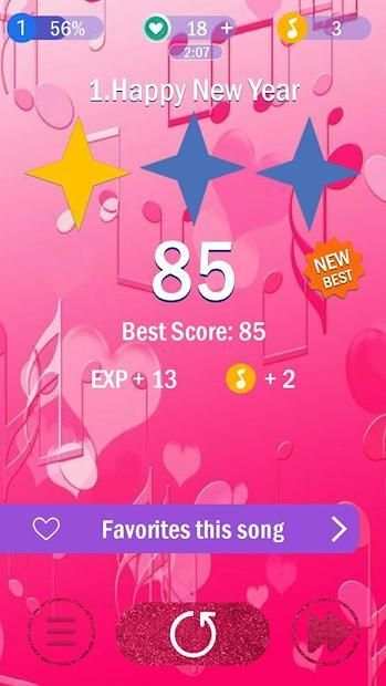 Pink Piano Tiles 3 screenshot 3