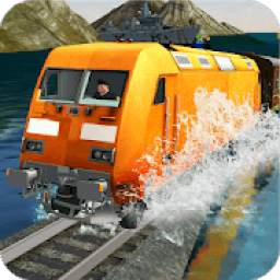 Train Driving on Water