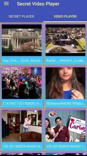 Secret Video Player स्क्रीनशॉट 3