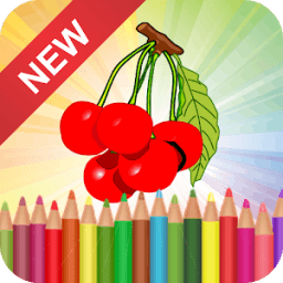 Fruits Coloring Page for Kids icon