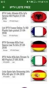 IPTV LISTE FREE screenshot 3