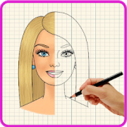 ikon How to Draw Barbie - Barbie Girl Drawing For Kids