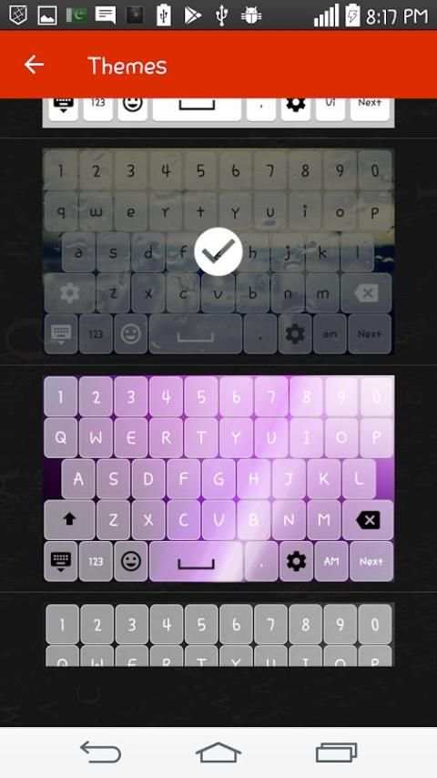 Ukrainian Keyboard स्क्रीनशॉट 8