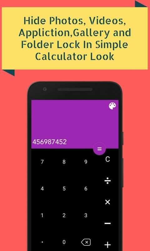 Calculator Vault Gallery Lock screenshot 6