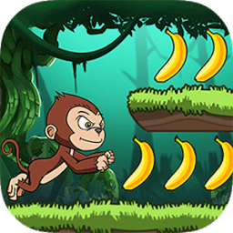 ikon Funky Run - Banana monkey - Jungle Monkey Run