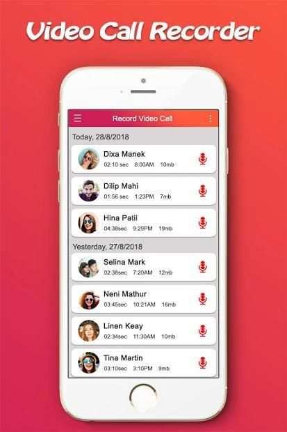 Video Call Recorder : Screen Recorder screenshot 4