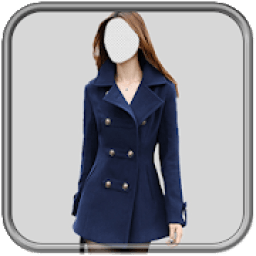 Woman Trench Coat Photo Suit Editor icon