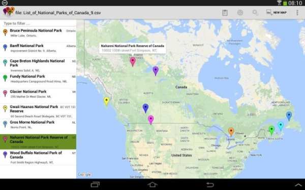 SalesMasterMap - Batch Geocode Android screenshot 1