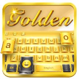 Golden keyboard theme