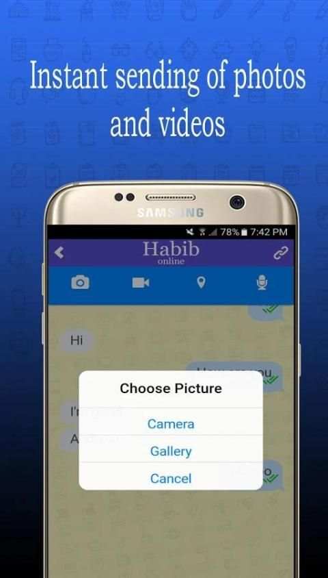 WhatsSham Messenger screenshot 3