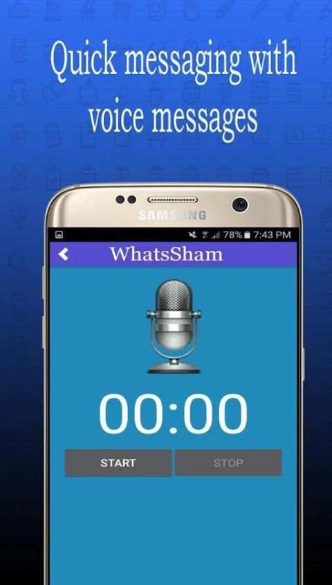 WhatsSham Messenger screenshot 2