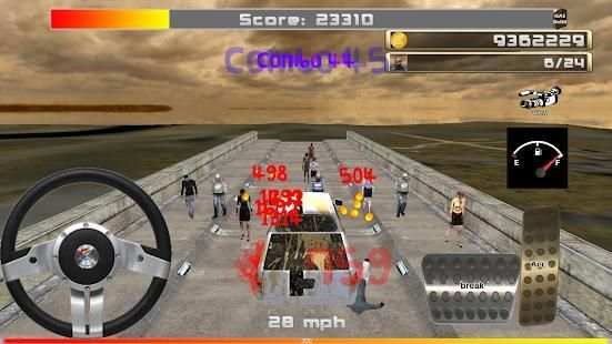 Zombie VS Car - 3D simulator screenshot 7
