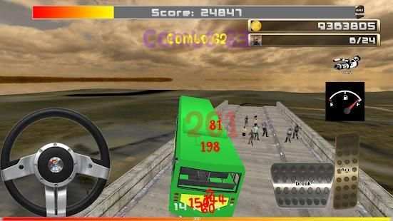 Zombie VS Car - 3D simulator screenshot 8