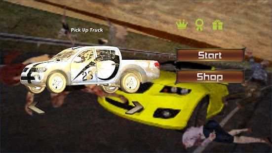 Zombie VS Car - 3D simulator screenshot 3
