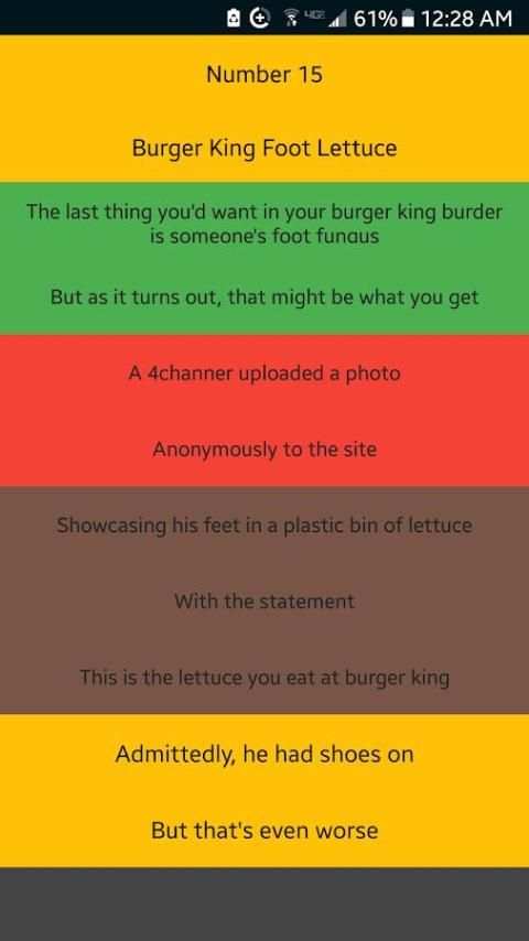 Burger King Foot Lettuce screenshot 1