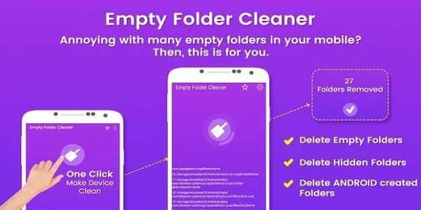 Empty Folder Cleaner - Delete Empty Folders स्क्रीनशॉट 8