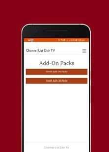 Channel List Dish Tv India screenshot 11