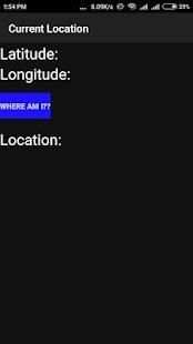 Current Location screenshot 1