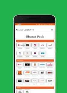 Channel List Dish Tv India स्क्रीनशॉट 8