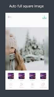 Square photo- No crop photo editor स्क्रीनशॉट 1