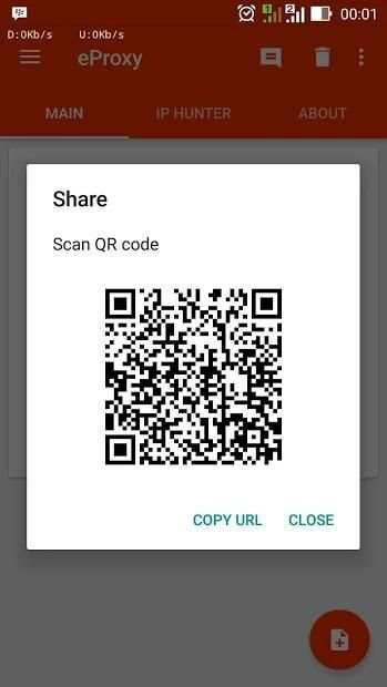 eProxy For Android screenshot 4