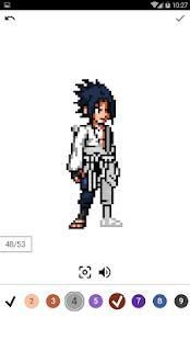 Naruto - Color by Number स्क्रीनशॉट 3