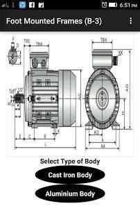 Electric Motor Frame Size IEC screenshot 3