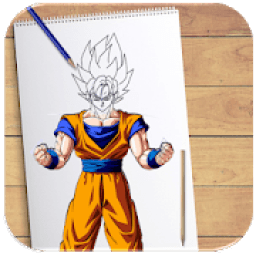 How to Draw Dragon Ball Z All Characters आइकन