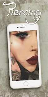 Piercing Camera - Fake piercings screenshot 2