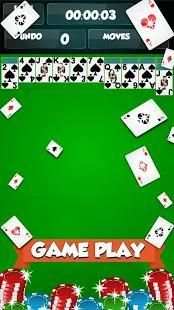 Spider Solitaire - Card Games स्क्रीनशॉट 2