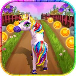 Unicorn Run - Horse Run Game for Girls