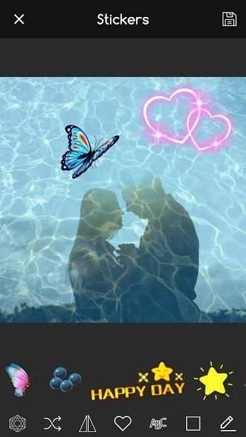 Water Overlay Photo Blender App screenshot 4