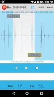 MP3 Cutter Tone Maker screenshot 4