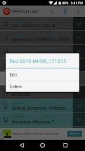 MP3 Cutter Tone Maker screenshot 5