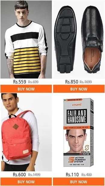 Men Fashion Online shopping screenshot 1