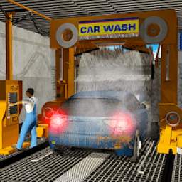 Smart Car Wash Service: Gas Station Car Parking